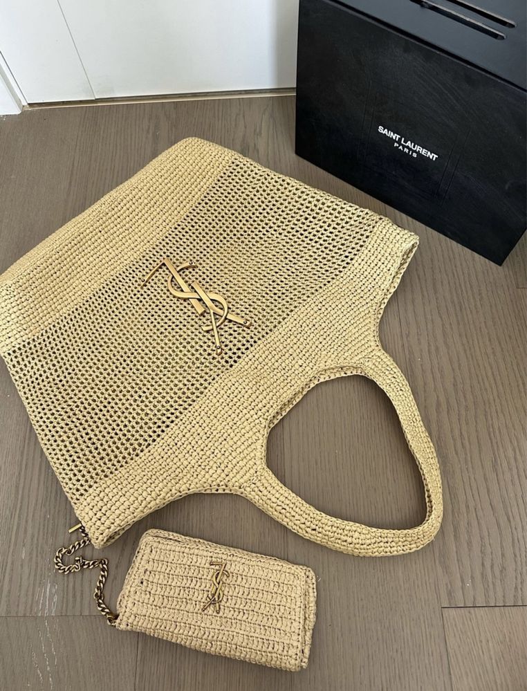 Шопер ysl трендовий yves saint laurent сумка сумочка літня брендова