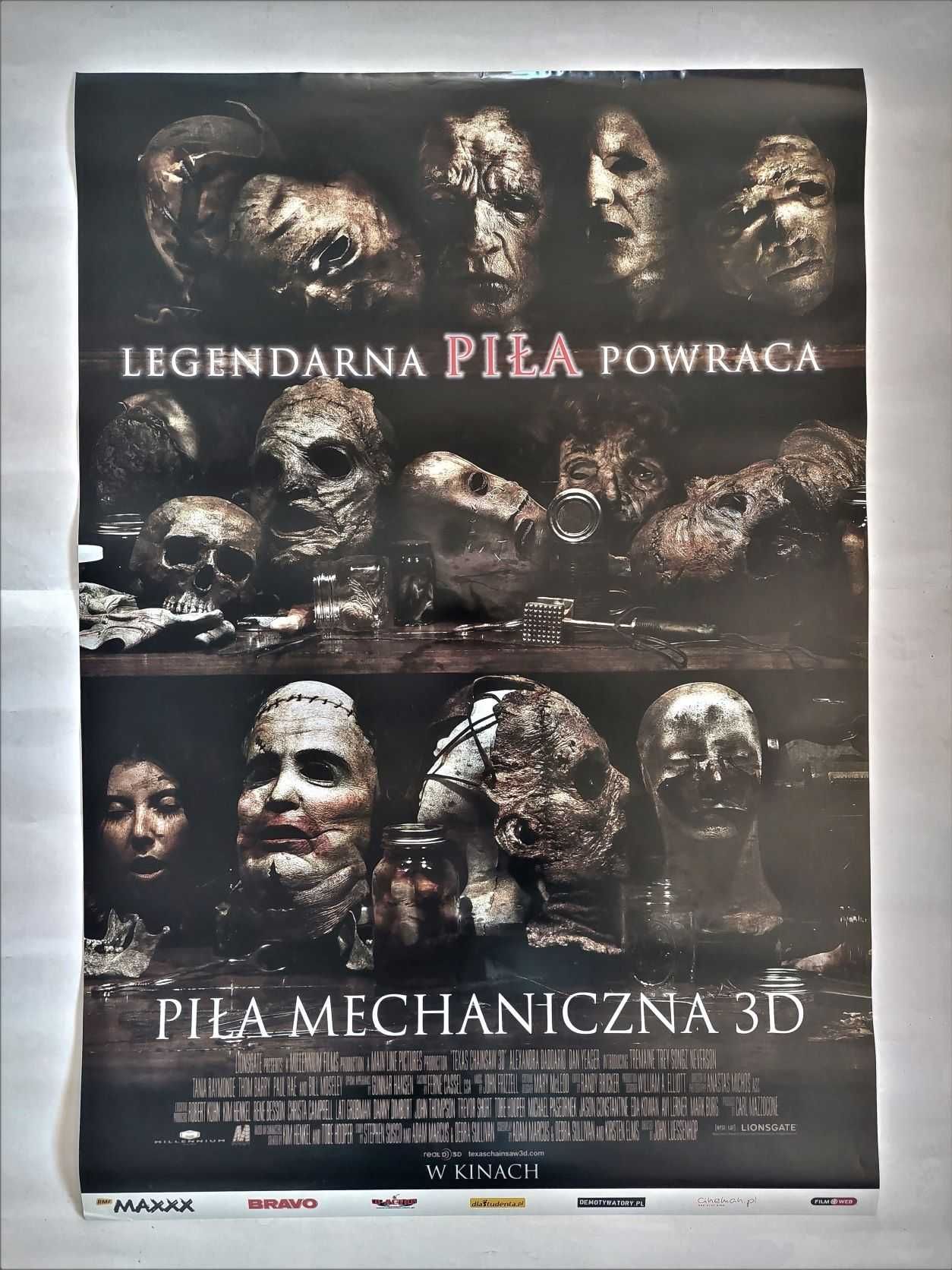 Plakat filmowy oryginalny - Piła Mechaniczna