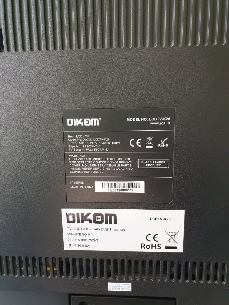 Телевізор Dicom LCD