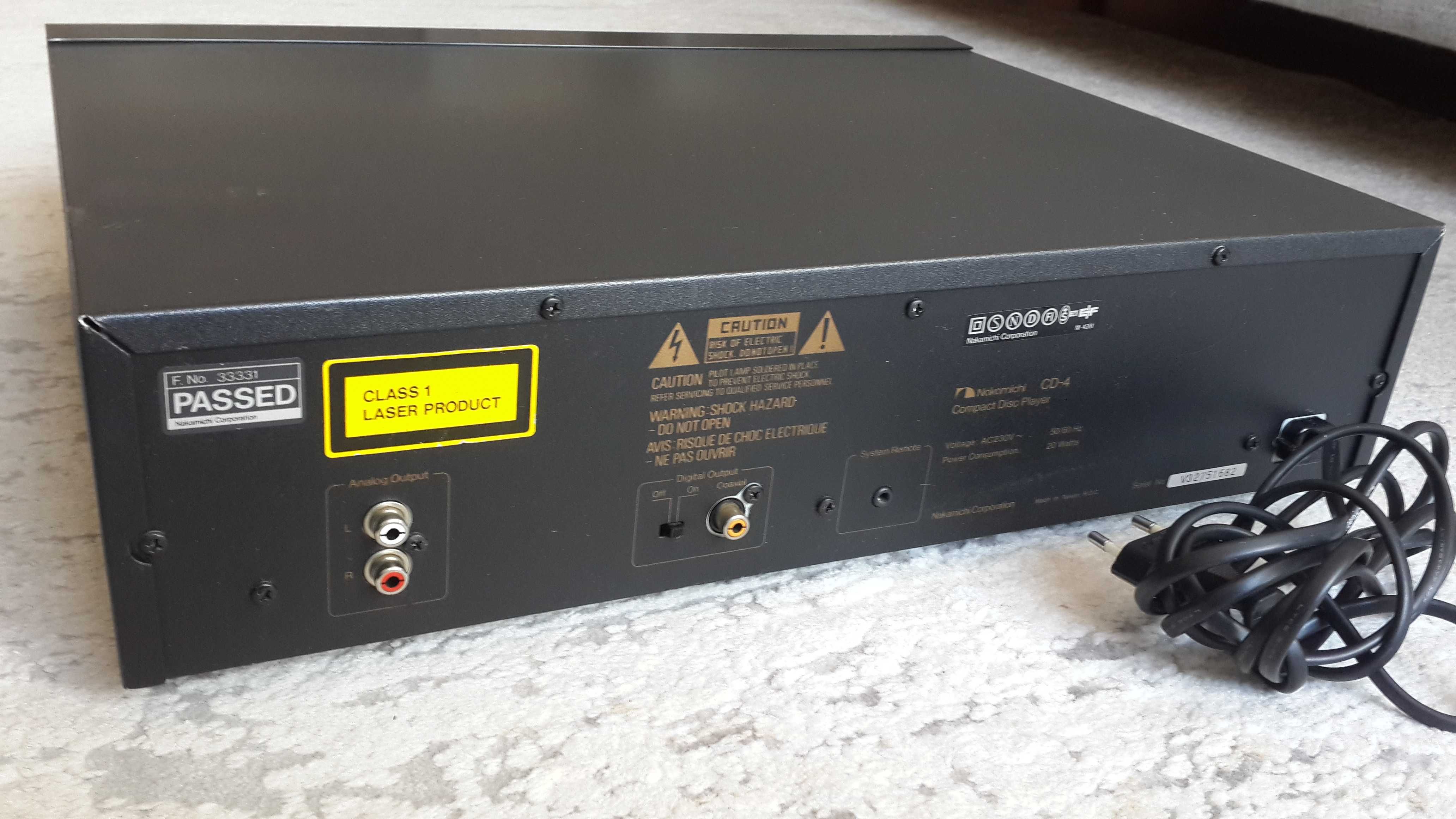 CD Nakamichi CD-4 , ресивер Nakamichi RE-3