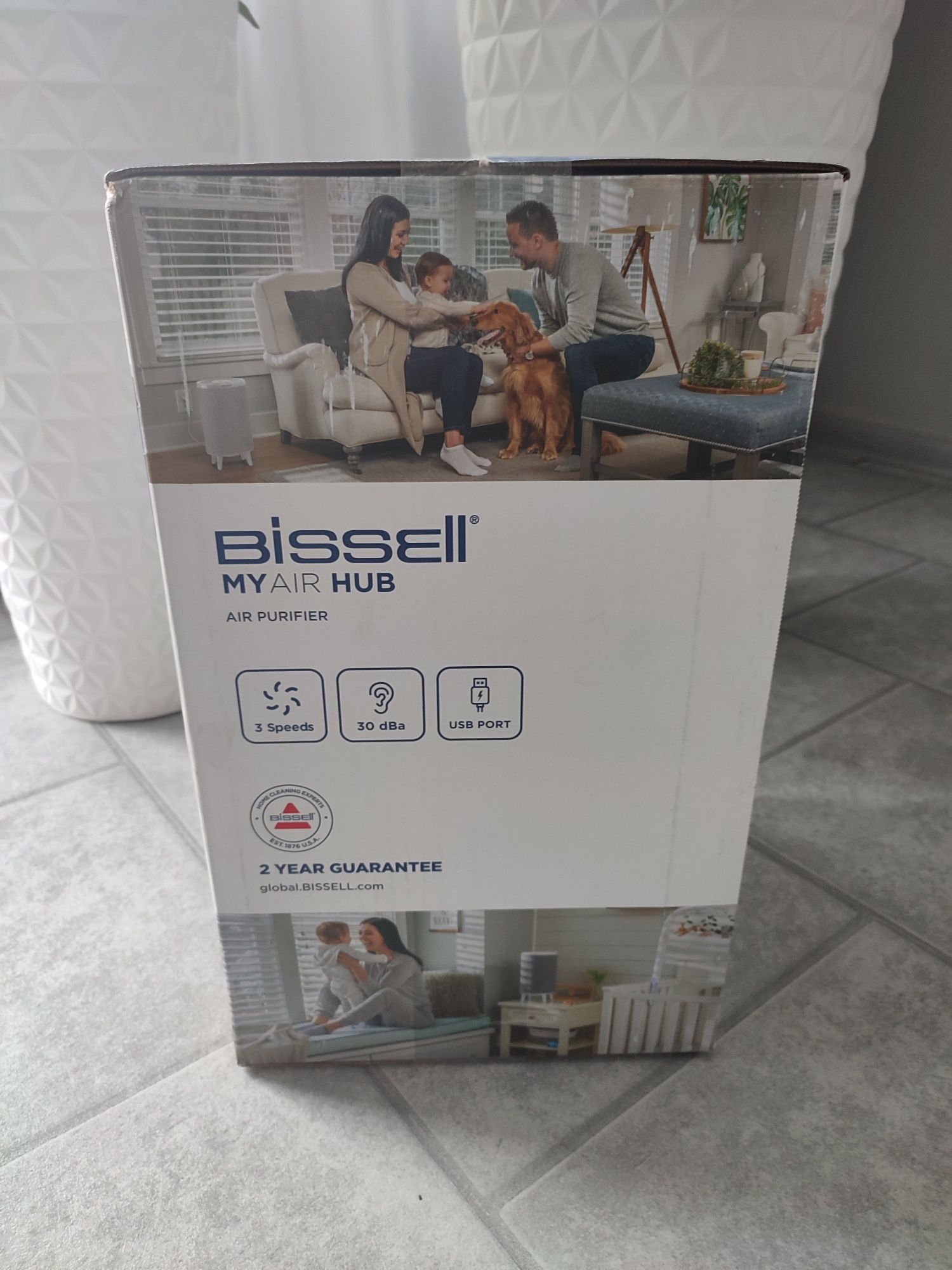 BISSELL 3172D MYair HUB oczyszczacz powietrzna nowy okazja