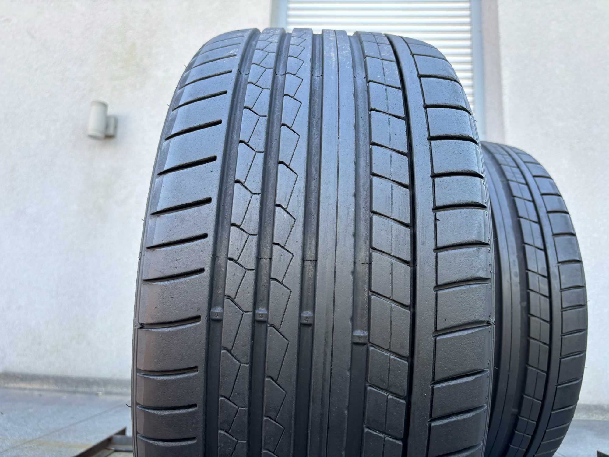 2szt letnie 265/30R20 Dunlop 7,3mm 2021r bieżnik jak nowe! L4077