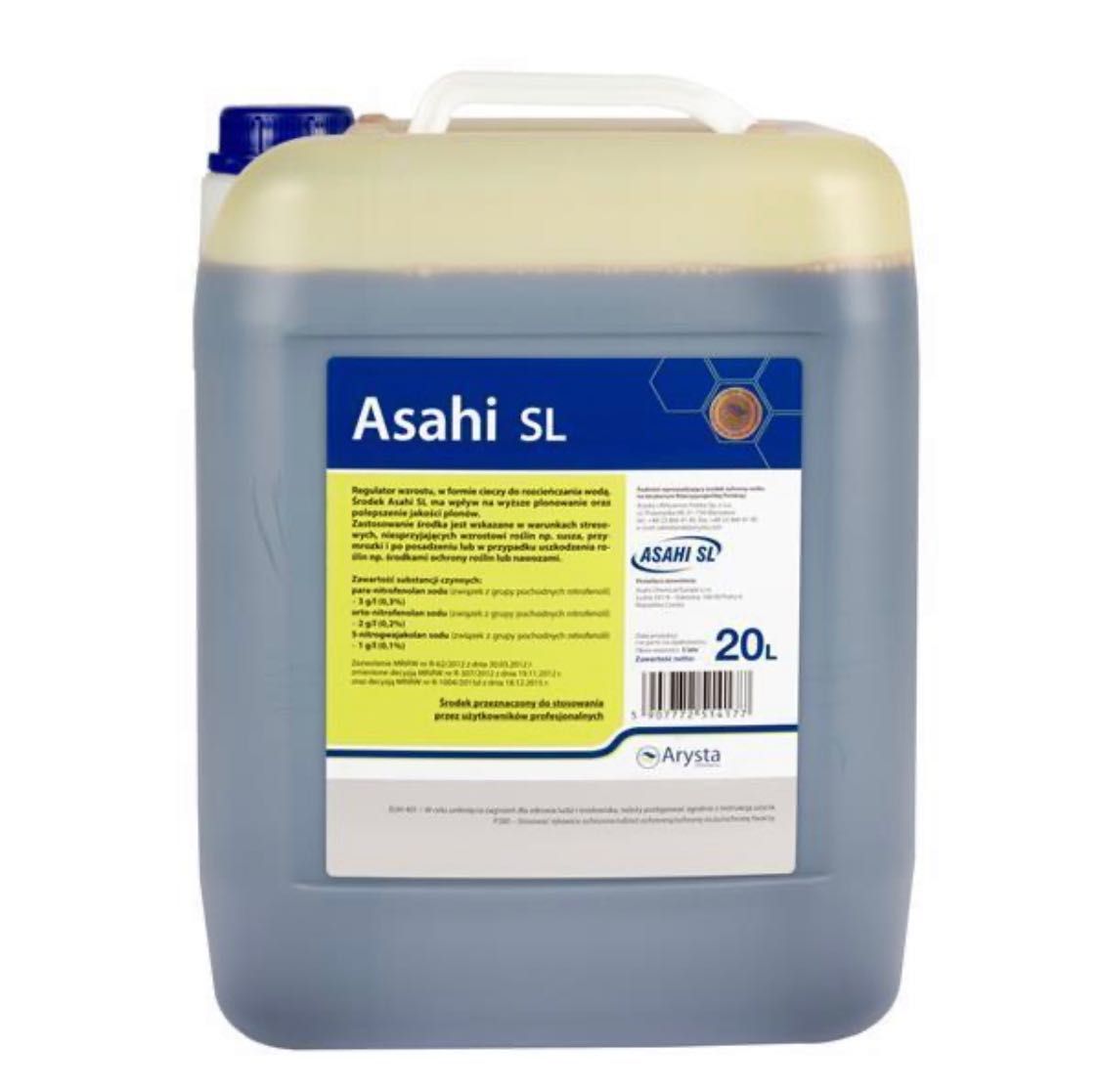 Stymulator Asahi Sl 20l regeneracja po przymrozkach