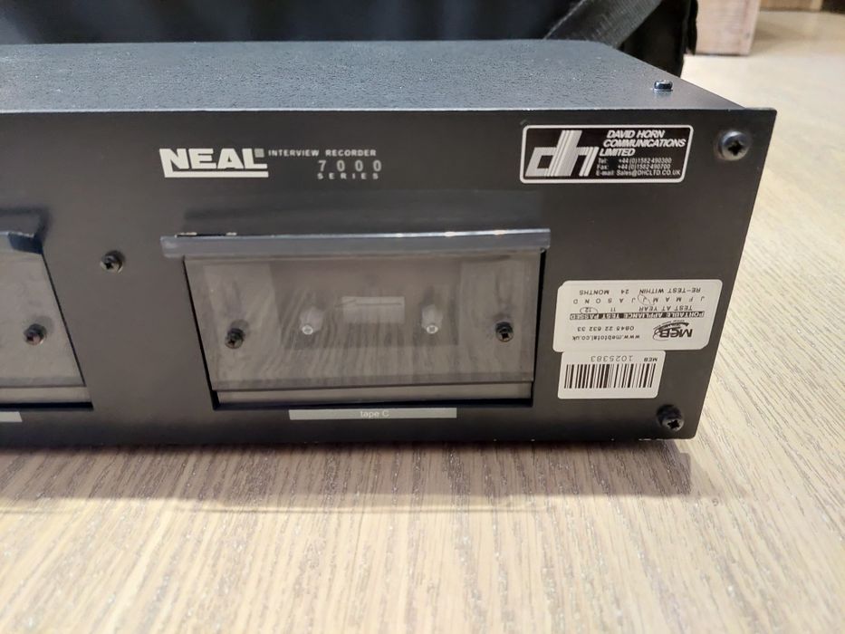 Кассетный рекордер/диктофон Neal 7000 система записи интервью