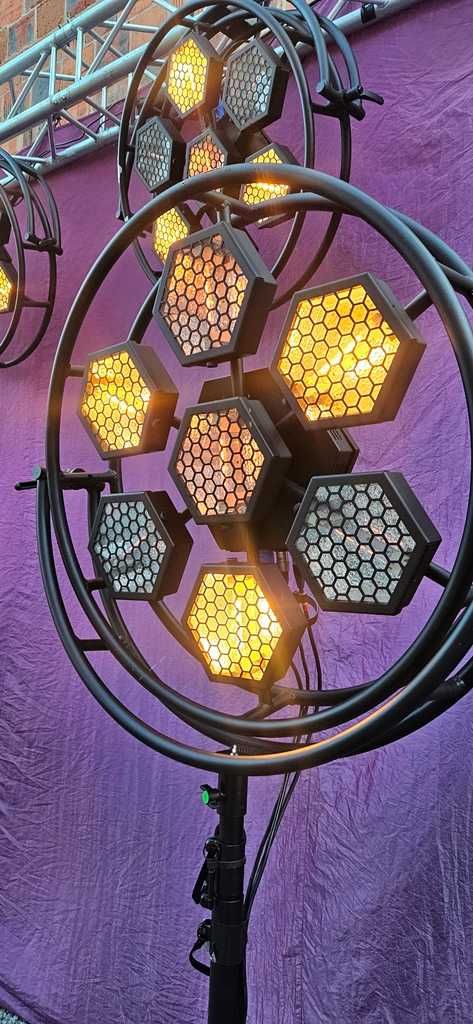 Lampy Retro Portman P1 oświetlenie sceniczne, estradowe