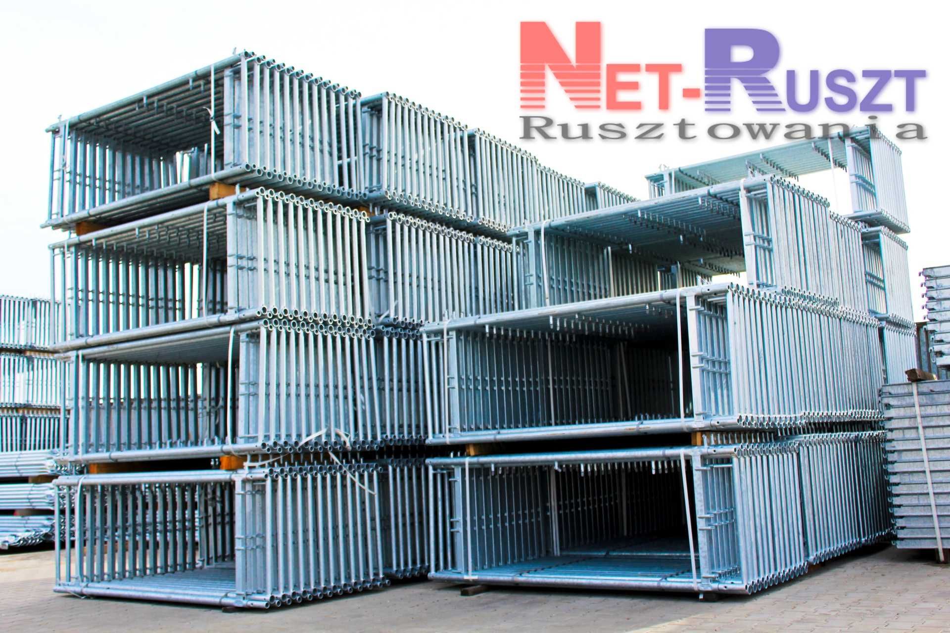 Rusztowanie w sys. Plettac - 97 m2. Komplet