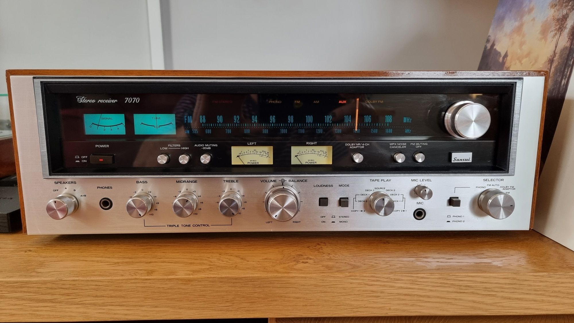 Amplituner sansui 7070