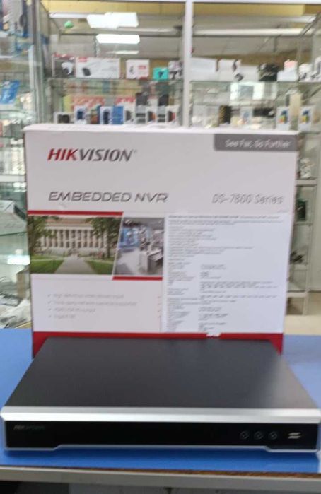 Видеорегистратор Hikvision DS-7616NI-I2/16P 16-Канальный NVR c PoE