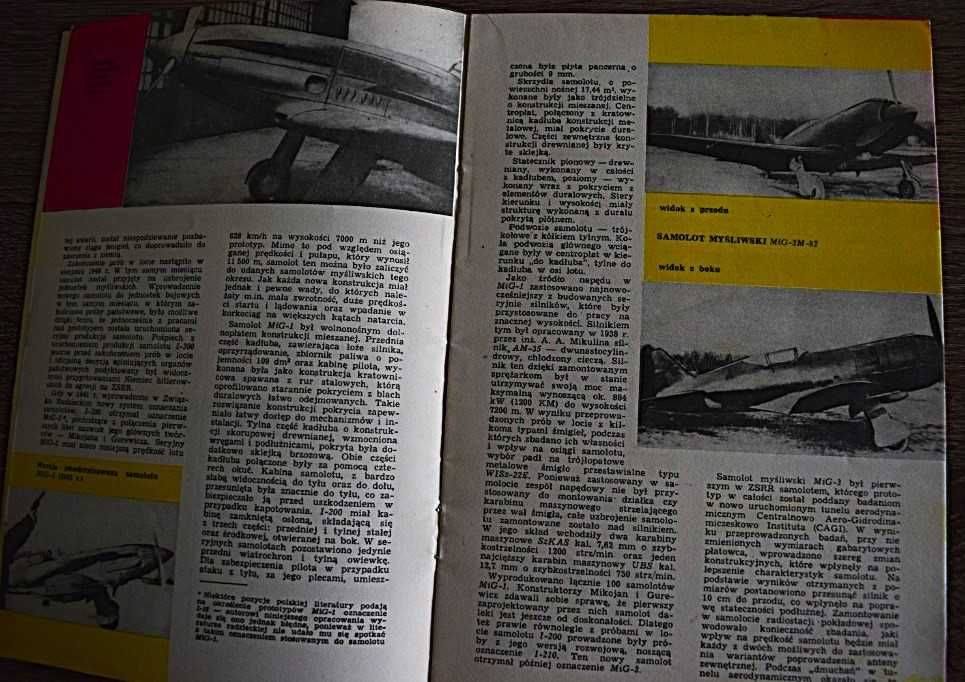 Samolot myśliwski - Mig- 3 , seria TBiU .