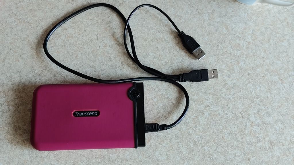 Внешний противоударный жёсткий диск 1 Tb HDD