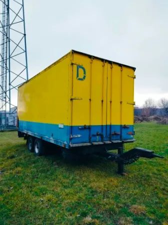 Obermaier TKF  Przyczepa ciężarowa Obermaier z nauki jazdy.