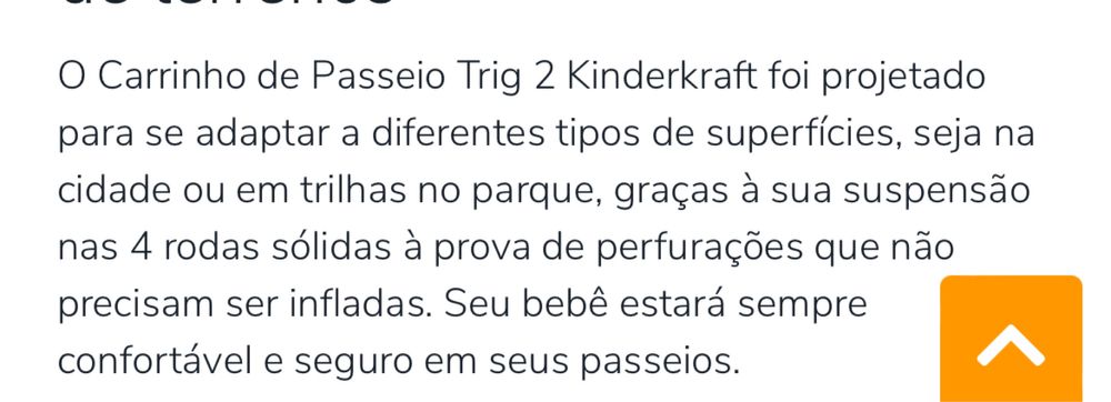 Carrinho de passeio Trig 2 da Kinderkraft