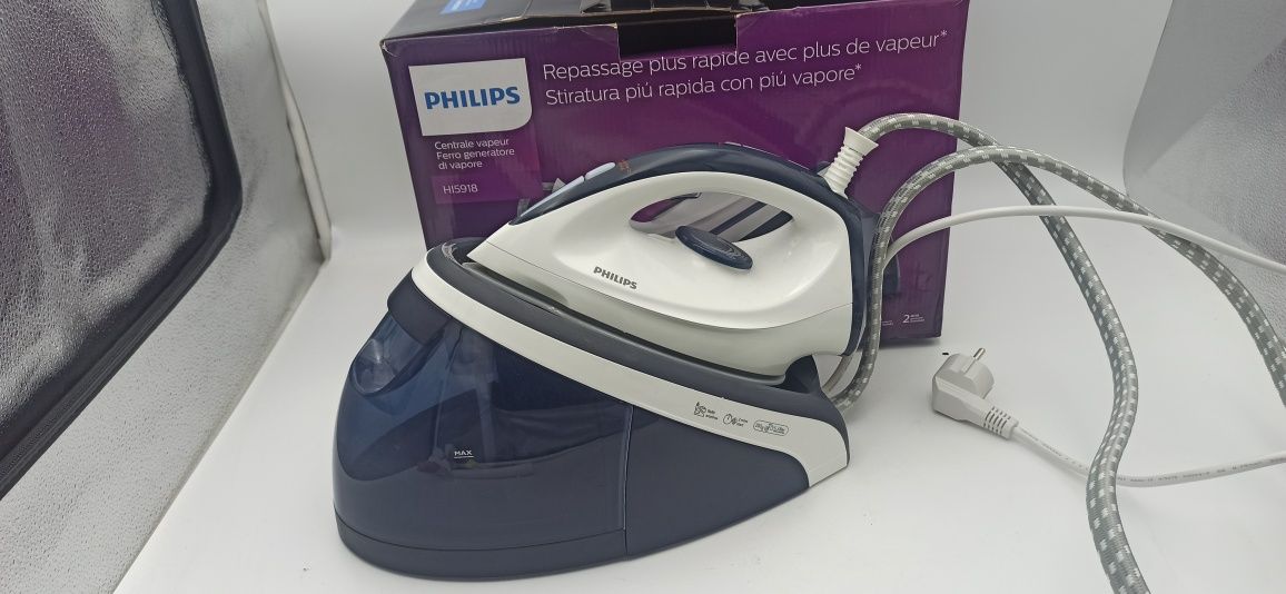 Stacja parowa żelazko parowe Philips hi5918
