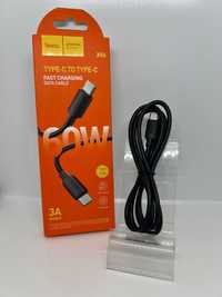 Kabel Typ C do Typ C Hyper Power Delivery 60W  1m Czarny