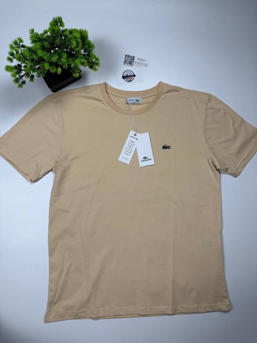 Туреччина Футболка Lacoste Бєжева