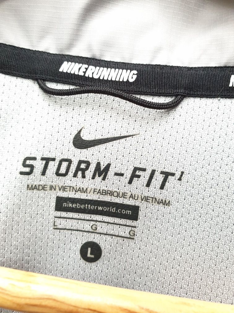 Kurtka L Nike storm fit sportowa męska popiel