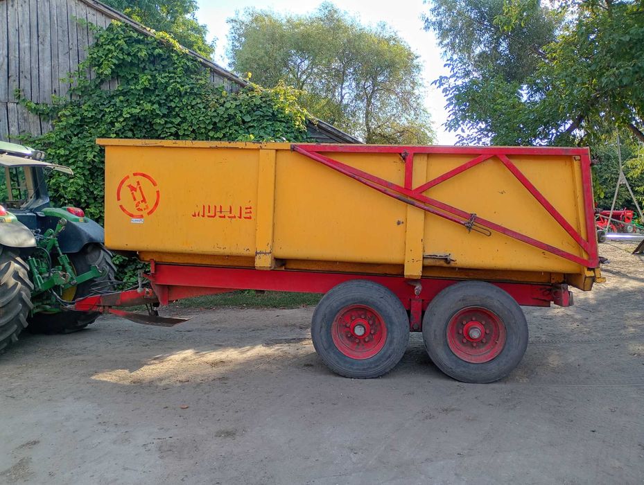 Przyczepa skorupowa tandem 10t