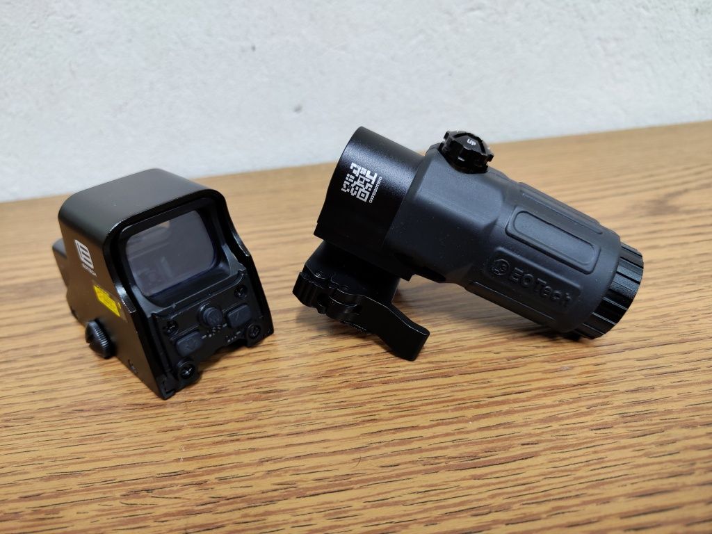 Eotech 551 kolimator + G33 powiększalnik Replika Szyna 22 mm