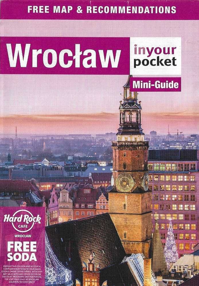 Wrocław 2019 mapa miasto Mini Guide