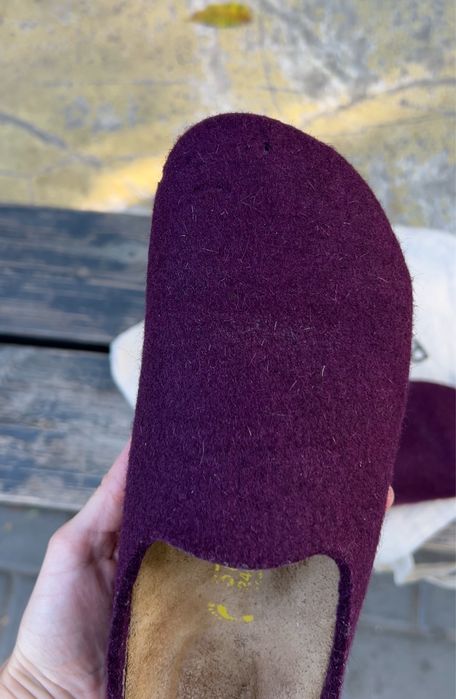 Сабо birkenstock фетрові