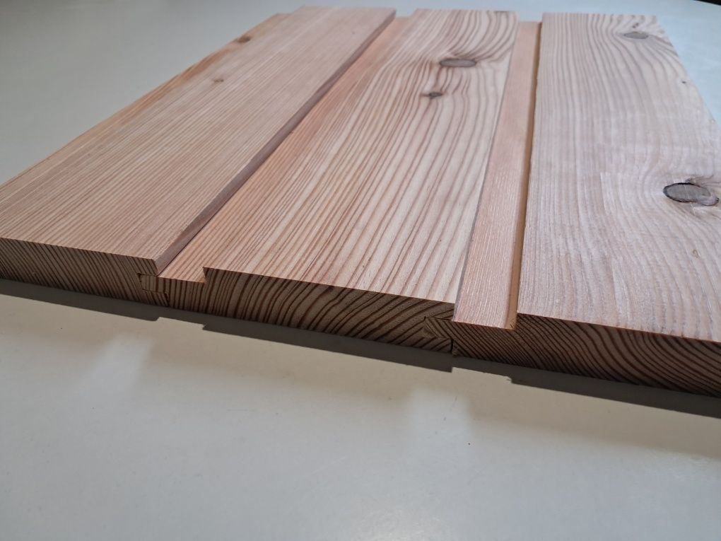 Deska elewacyjna modrzew 22 x 115mm , elewacja .