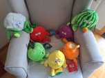 Peluches Lidl Novos (frutas e legumes)