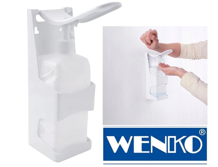 3x Dozownik XXL na mydło w płynie i żel pod prysznic 1000 ml