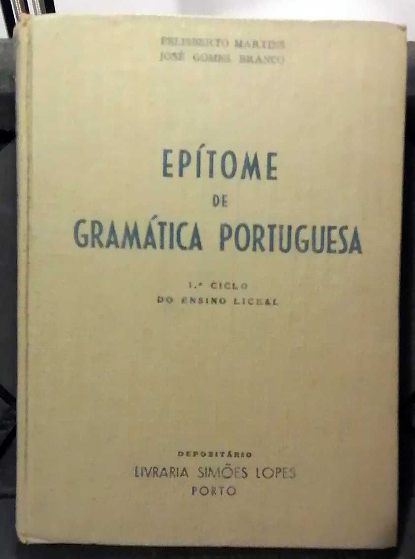 Epítome de Gramática Portuguesa (1954)