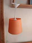 Lampa wisząca abażur