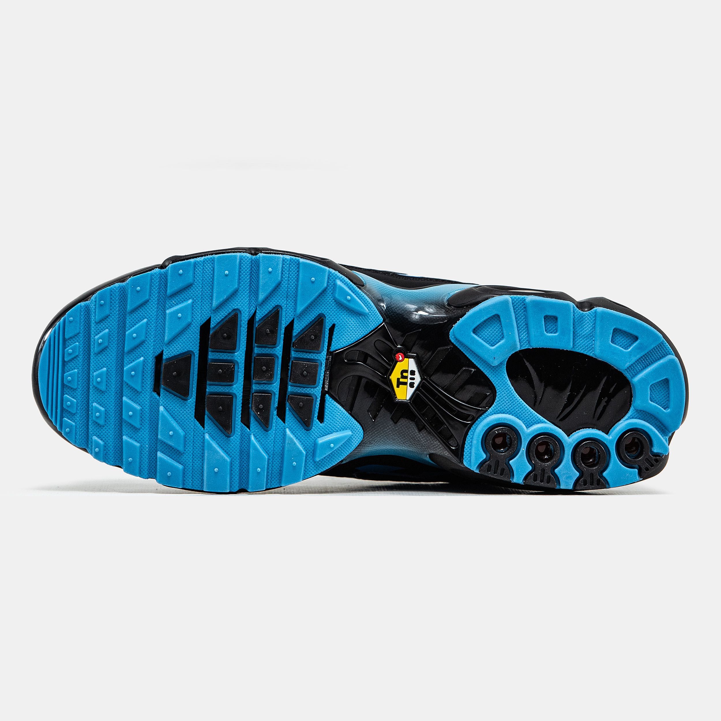 Мужские кроссовки Nike Air Max Tn Plus black&blue. Размеры 40-46