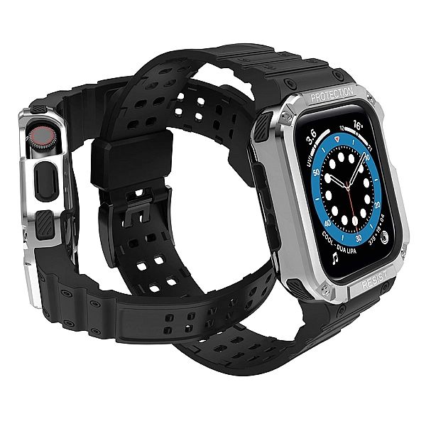 Protect Strap Band opaska z etui do Apple Watch 7 / 6 / 5 / 4 / 3 / 2