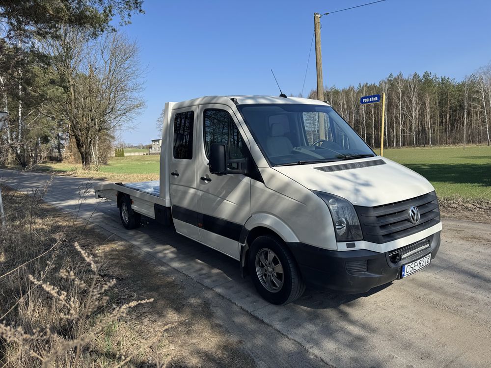 Vw crafter 2.5tdi 2009r autolaweta klima tempomat