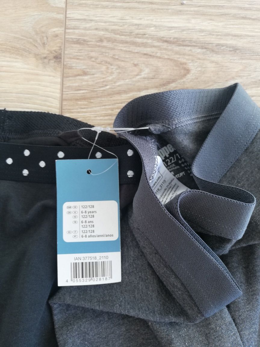 Getry legginsy 2pak spodnie nowe Pepperts 122