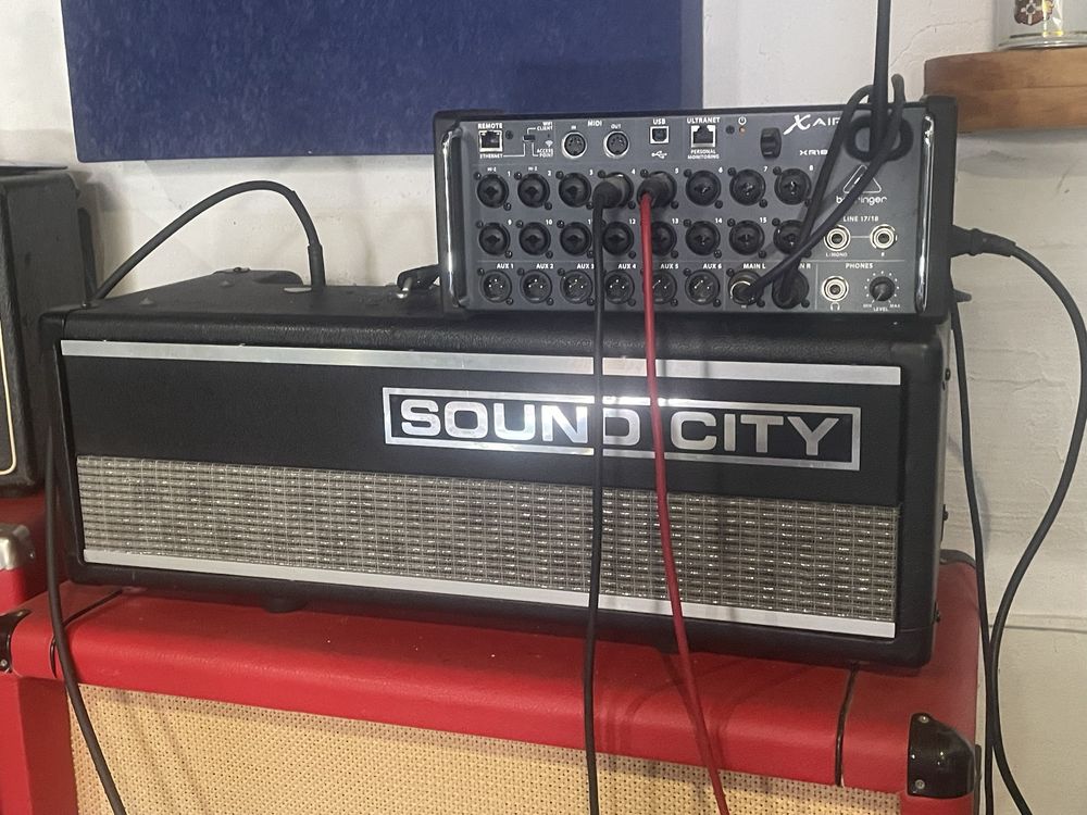 Wzmacniacz sound city marshall fender ibanez mesa boogie