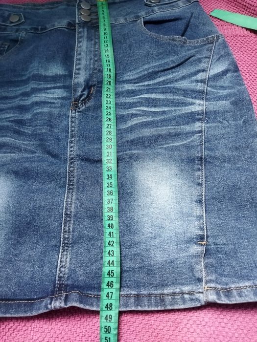 Джинсова юбка 48-50 розмір