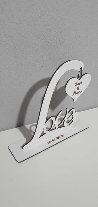 Placas personalizadas com nomes e fotogravação