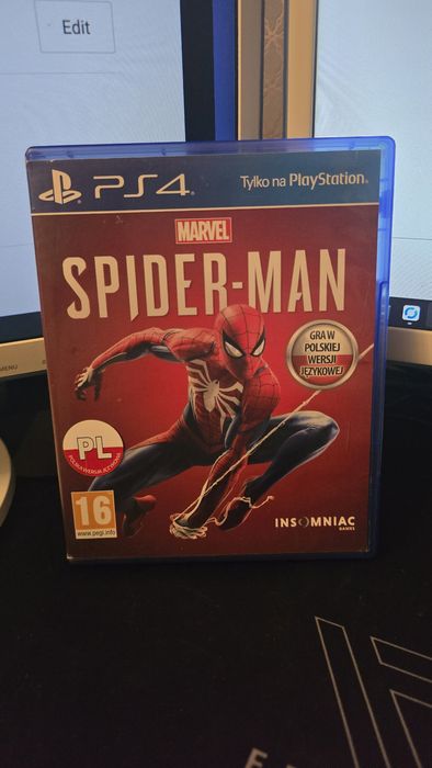 Spiderman ps4 wersja pl