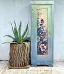 Szafa/bielizniarka vintage rustykslna  niebieska shabby chic