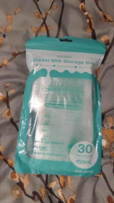 Пакети для зберігання грудного молока