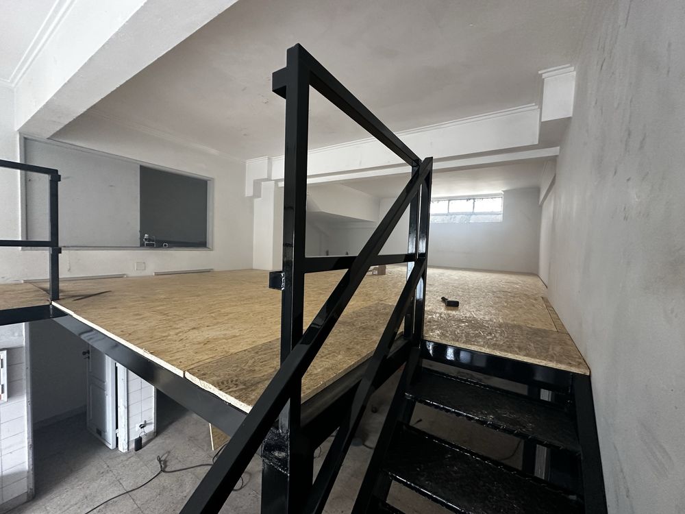 Mezanine, estrutura para segundo piso