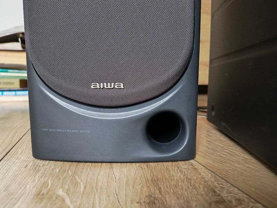 Wieża Aiwa NSX-320 2 kolumny + pilot