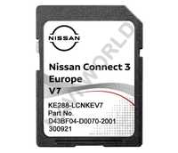 Навигация 2023-2024 Nissan Connect 3 V7 KE288-LCNKEV7 SD card