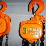 Лебедка ручная ланцюгова VITAL 3 тонни ланцюг 3 м цепная таль