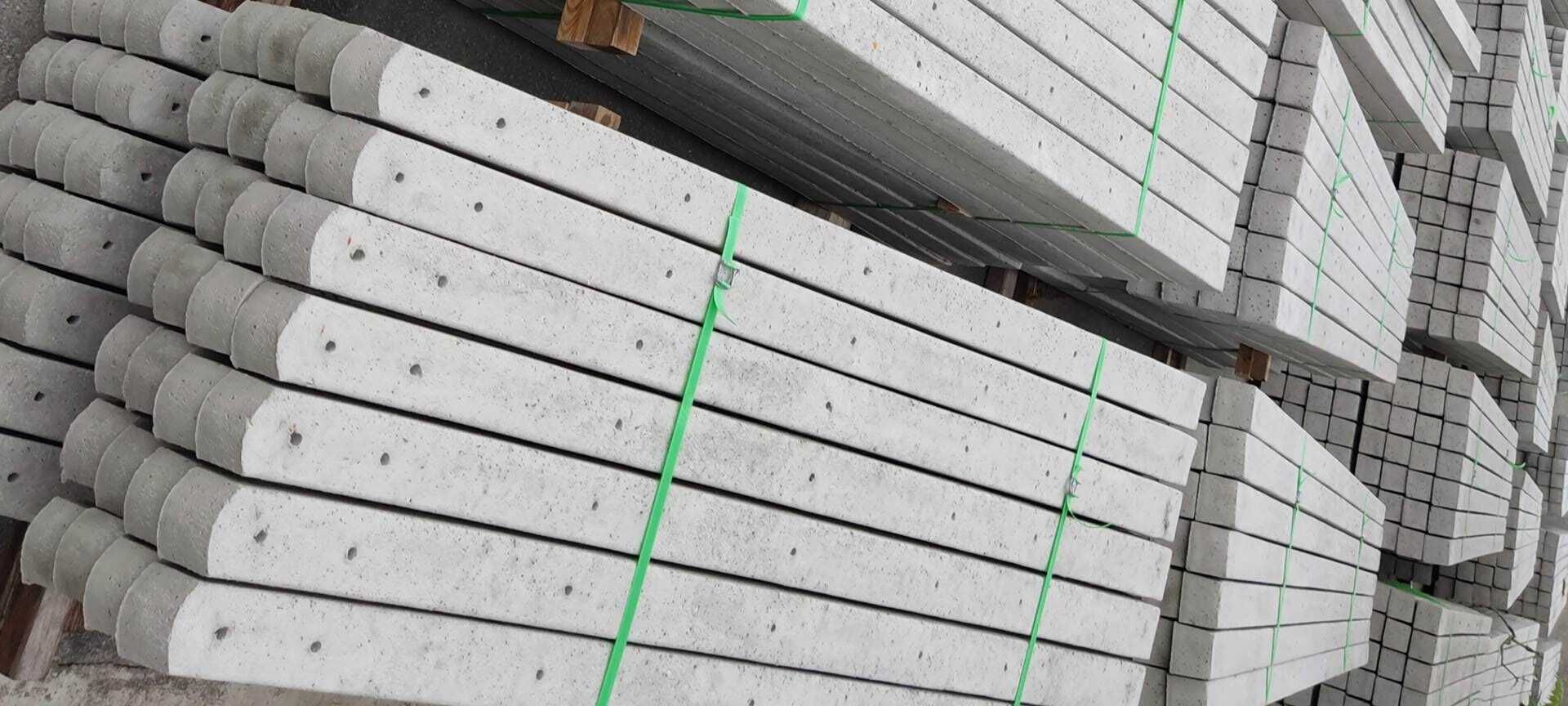 Słupki betonowe ogrodzeniowe i ogrodnicze - 200-350cm TRANSPORT