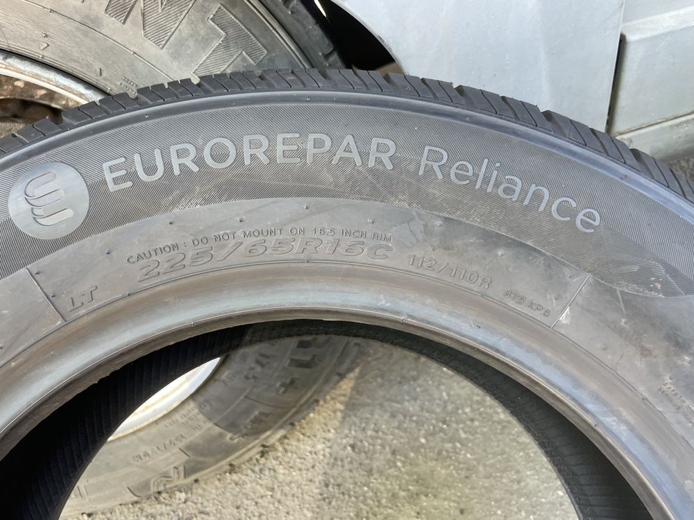 Продаю 4 новых шины 225-65-16C Eurorepar