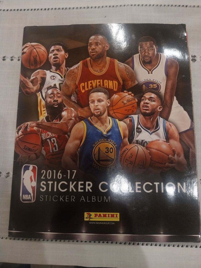 Caderneta Completa Nba 2016/17