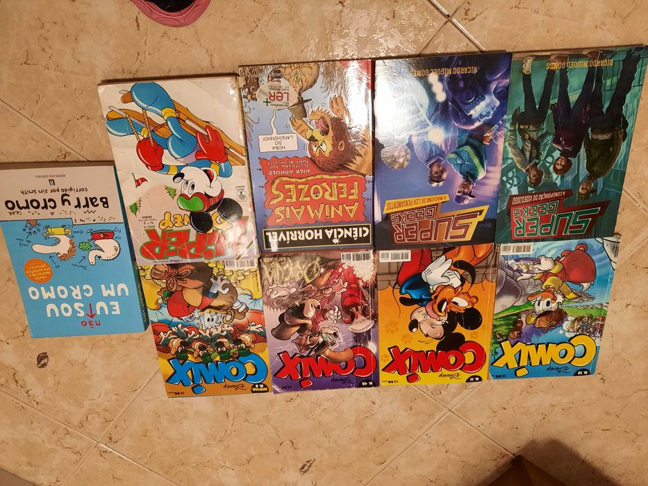 Livros variados 1€ cada