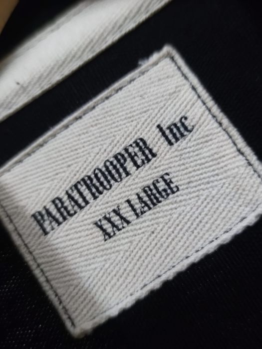 Bluzka koszulka letnia polo XXXL Usa airborne military męska czarna sz
