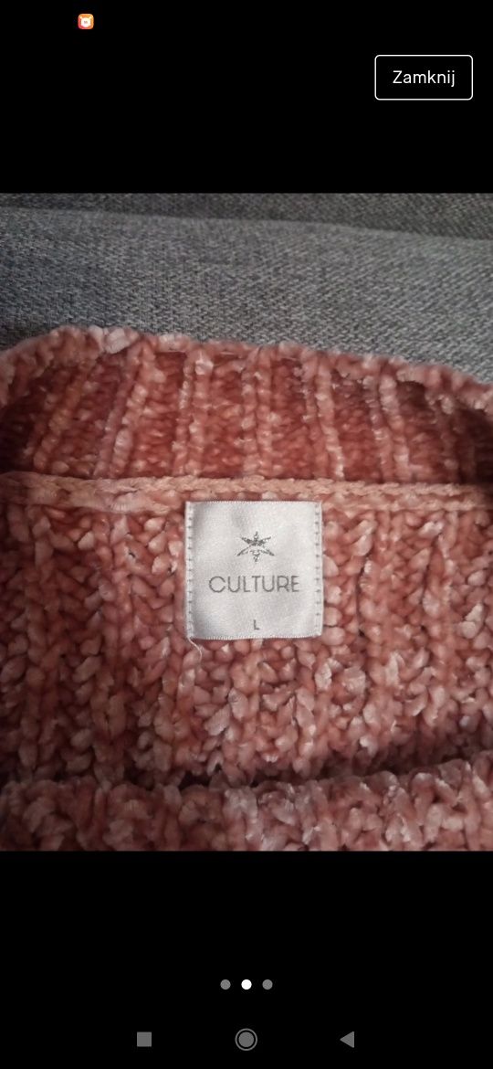 Sweter oversize mięciutki