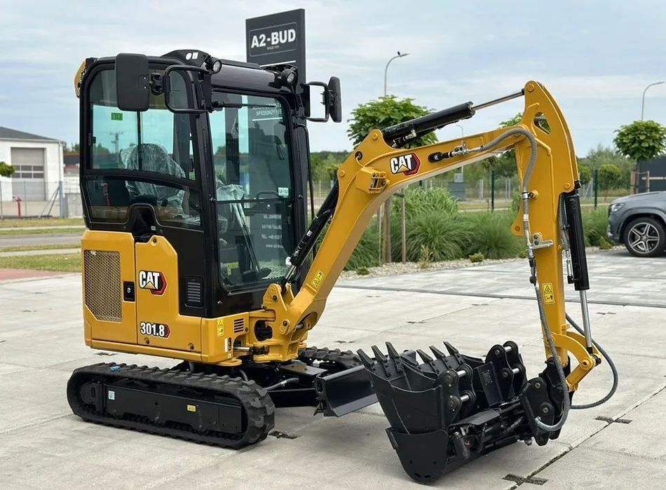 Caterpillar 301.8 FABRYCZNIE NOWA  CAT 301.8 * Klimatyzacja * Gwarancja 3 Lata lub 1500 mth * A2-BUD